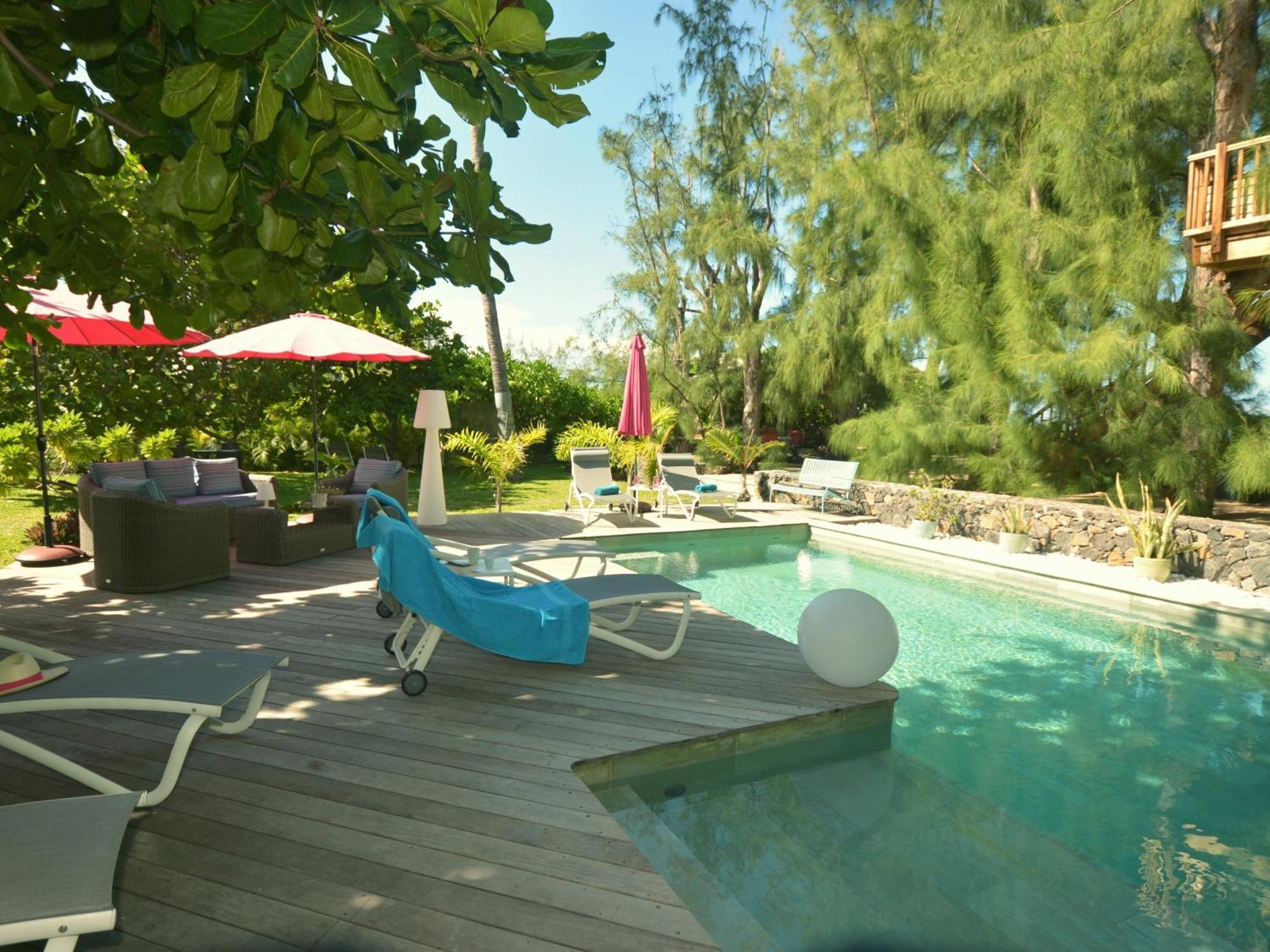 La Villa De La Plage La Saline Le Bains Exteriér fotografie