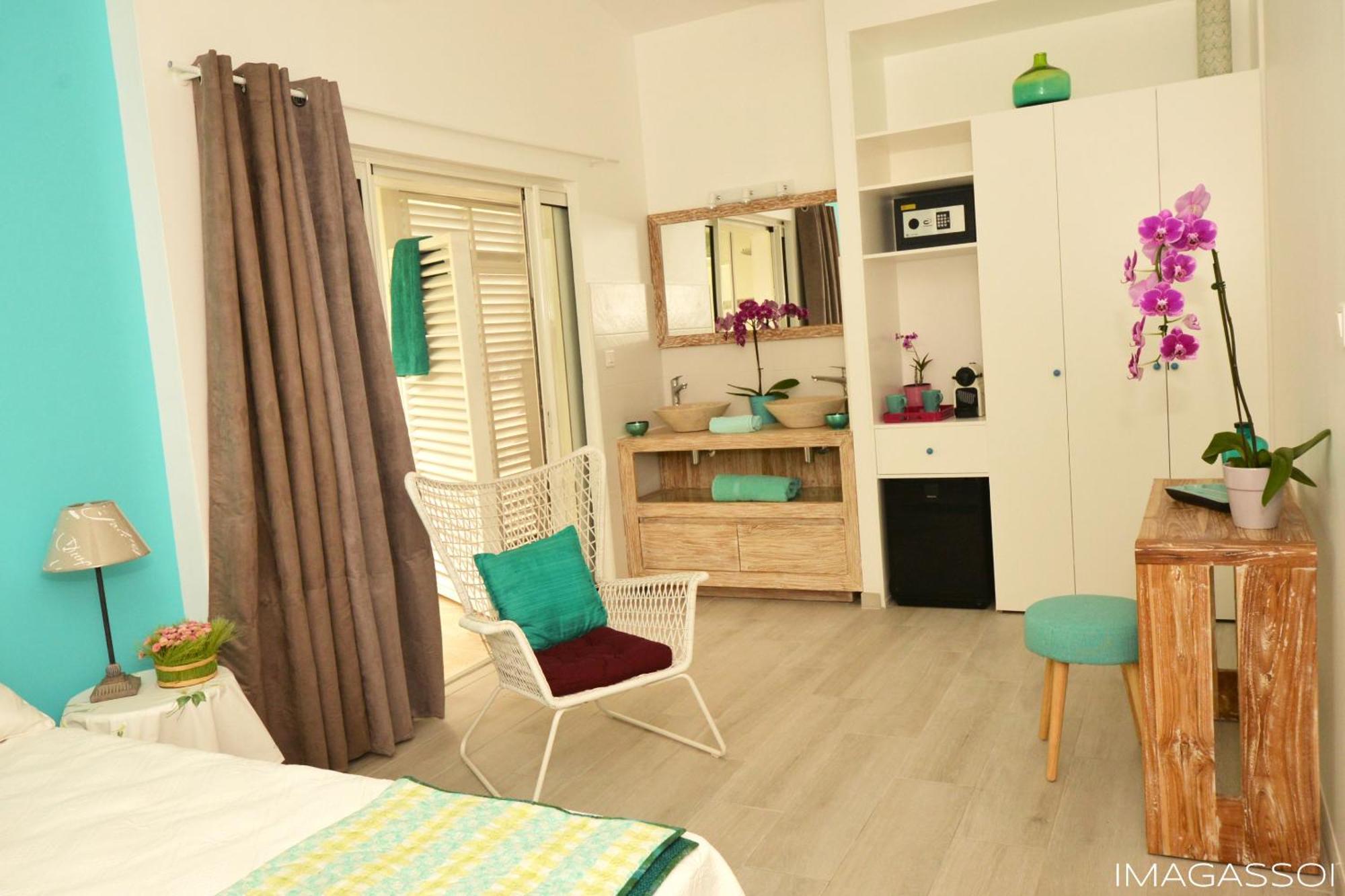 La Villa De La Plage La Saline Le Bains Pokoj fotografie